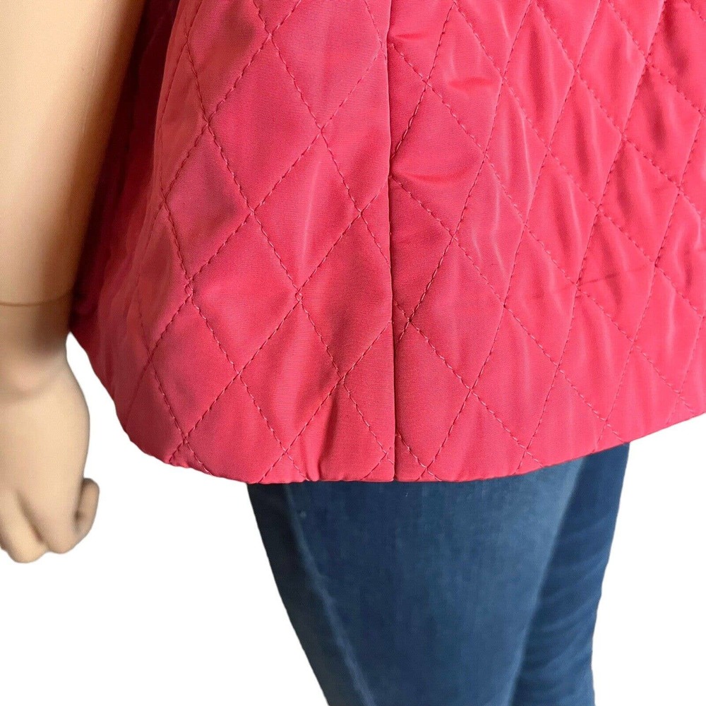 Talbots Quilted Vest Button Down Collared Casual … - image 6